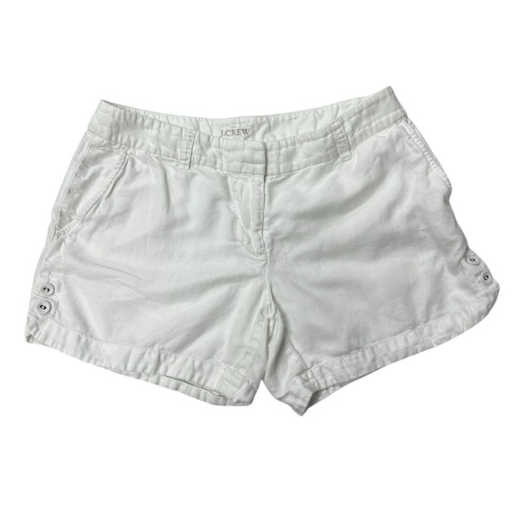 J. Crew Linen Shorts Size 4 - Picture 1 of 4